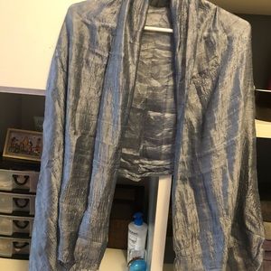 Scarves/shawls in silk and other materials. EUC. Eileen Fisher and other brands.